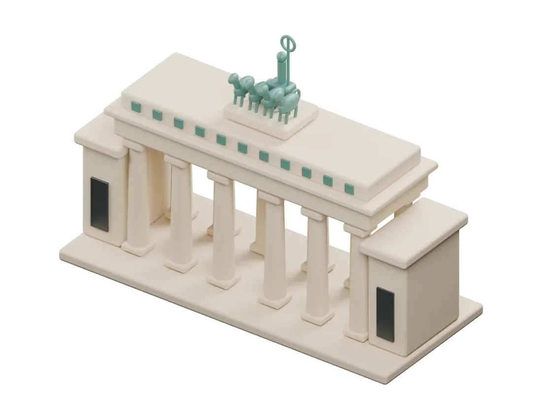 Berlin collection featuring berlin brandenburg gate